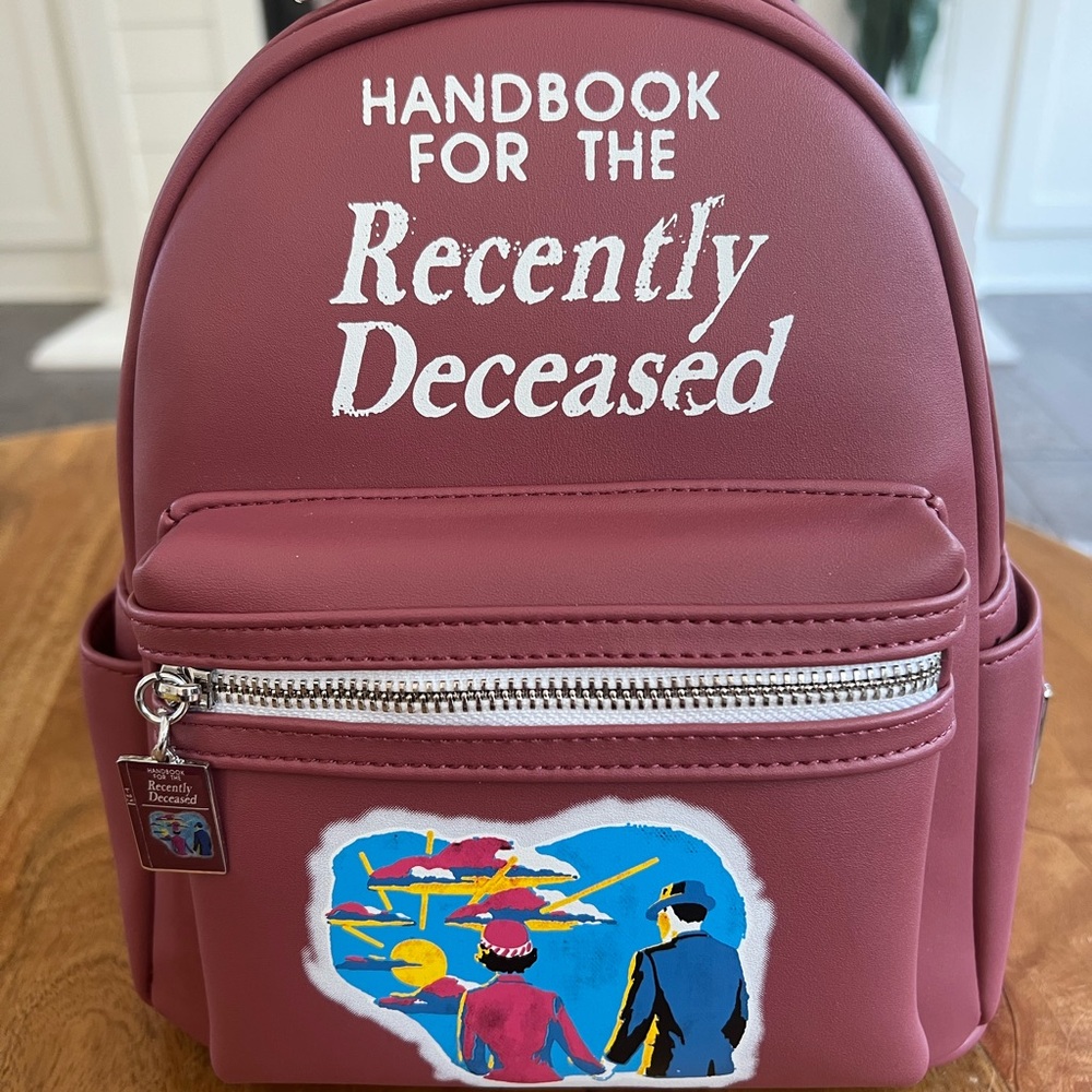 Loungefly Beetlejuice Handbook for the Recently Deceased NWT
